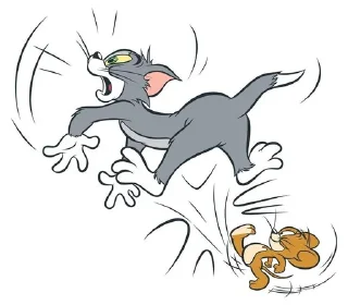 😡 emoji Tom and Jerry Telegram sticker 15 of 16