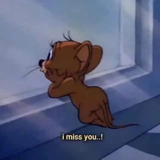 Sticker from Tom and Jerry