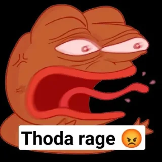 Sticker from @utkarsh_exe rage