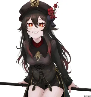 Sticker from ‎Ṩileภt♤ HuΩter⇜⇜'s sticker pack (@RaidenshogunXBot)
