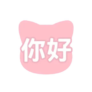 Sticker from 喵喵文字喔！ @cat8chat