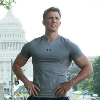 Sticker from chris evans @mostlytop