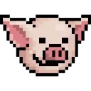 👹 emoji LIHKG Pig Animated (Pixel Art, Unofficial) Telegram sticker 18 of 42