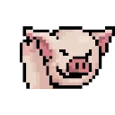 👋 emoji LIHKG Pig Animated (Pixel Art, Unofficial) Telegram sticker 21 of 42