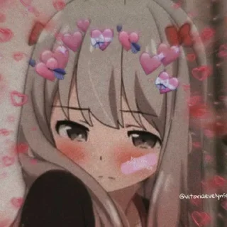 😥 emoji 『 𝘴ꪖꪑꫀꫀ𝘳 ꪮρ 』°{♥️🌻}°s kang pack Telegram sticker 9 of 120