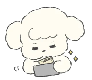 🐩 emoji ₍ ⲙ᧐ᥴ᧐ ⲙ᧐ᥴ᧐ ρ᧐᧐ɗᥣᥱ ₎ ˚₊· ♡ @mewsticks Telegram sticker 16 of 40