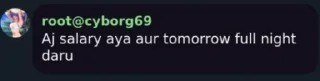 Sticker from Cyborg randi