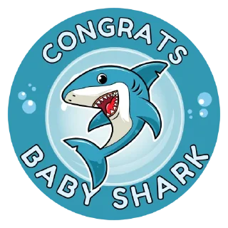 Sticker from BABY SHARK