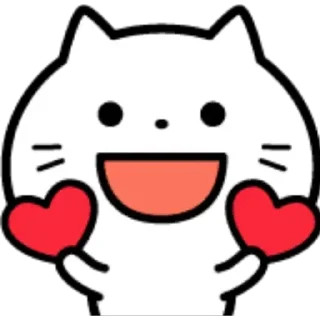 Sticker from Cute Cat by @vedxp