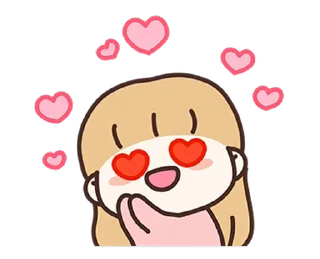 Sticker from I LOVE U (Girlfriend) IDN @deazzle