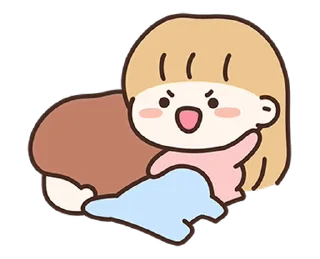 ⭐ emoji I LOVE U (Girlfriend) IDN @deazzle Telegram sticker 8 of 24