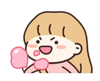 Sticker from I LOVE U (Girlfriend) IDN @deazzle