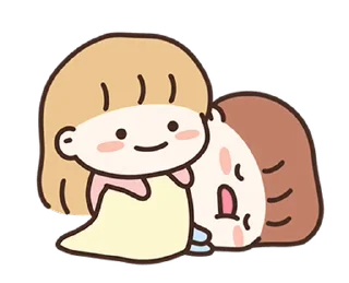 ⭐ emoji I LOVE U (Girlfriend) IDN @deazzle Telegram sticker 7 of 24