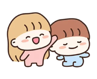 ⭐ emoji I LOVE U (Girlfriend) IDN @deazzle Telegram sticker 20 of 24