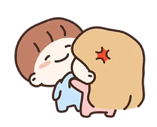 ⭐ emoji I LOVE U (Girlfriend) IDN @deazzle Telegram sticker 21 of 24