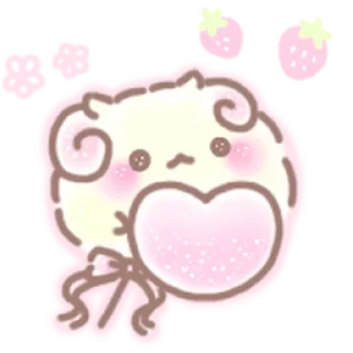 Sticker from cotton candy @stickieri