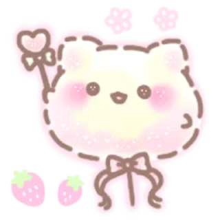 Sticker from cotton candy @stickieri