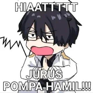 🤔 emoji H I R A U K Is haruka pack 1 Telegram sticker 19 of 120