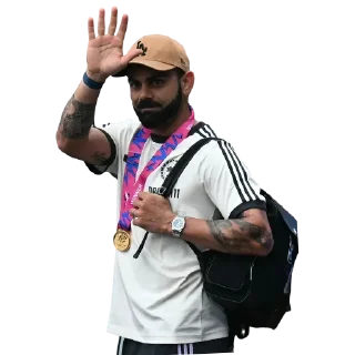 Sticker from T20 wc 2024 ll - @CricCollections