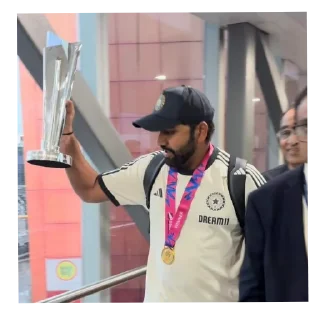 Sticker from T20 wc 2024 ll - @CricCollections
