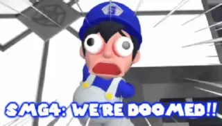 😫 emoji SMG4 sticks:D Telegram sticker 18 of 24