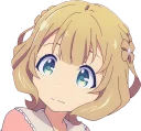 😐 emoji 久我山八重 Telegram sticker 6 of 44