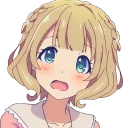 😧 emoji 久我山八重 Telegram sticker 5 of 44