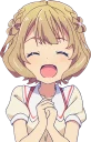 😄 emoji 久我山八重 Telegram sticker 3 of 44