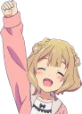 😆 emoji 久我山八重 Telegram sticker 23 of 44
