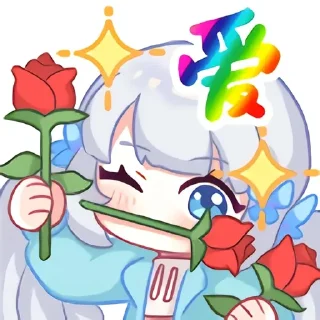 Sticker from るるの顔文字