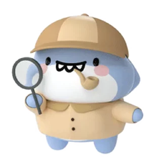 ⭐ emoji 肥肥鲨2 @Stickers_AChansp Telegram sticker 20 of 40