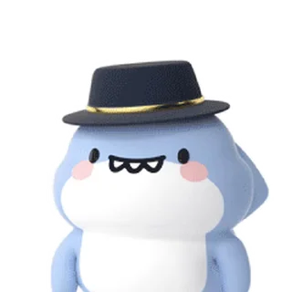 ⭐ emoji 肥肥鲨2 @Stickers_AChansp Telegram sticker 19 of 40