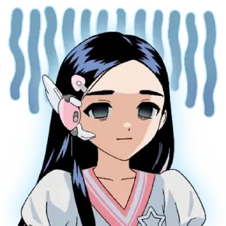 😑 emoji NewJeans Illustration kakao Emoticon🌟 @NJZSTICKE Telegram sticker 11 of 24