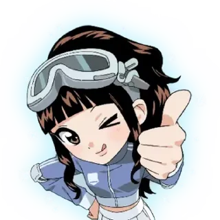 👍 emoji NewJeans Illustration kakao Emoticon🌟 @NJZSTICKE Telegram sticker 7 of 24