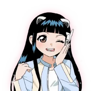 😋 emoji NewJeans Illustration kakao Emoticon🌟 @NJZSTICKE Telegram sticker 20 of 24