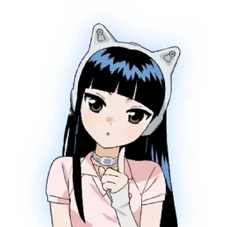 🤔 emoji NewJeans Illustration kakao Emoticon🌟 @NJZSTICKE Telegram sticker 14 of 24
