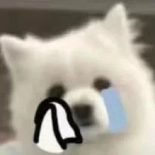 😭 emoji 话痨仔 Telegram sticker 1 of 120