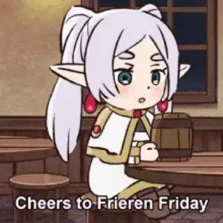🧚 emoji Frieren Telegram sticker 4 of 37