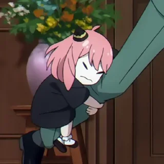 😣 emoji Anya 👒 [@TengenSama] Telegram sticker 5 of 16