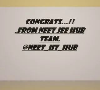 Sticker from NEET JEE HUB ST>