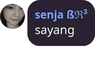 Sticker from kalo kata senja
