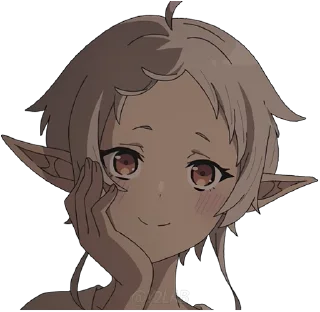 ☺️ emoji Mushoku Tensei: Isekai Ittara Honki Dasu #2 Telegram sticker 6 of 18