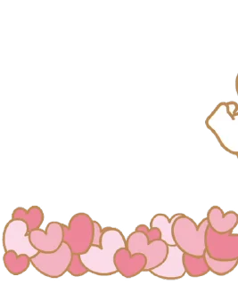 ⭐ emoji My Melody Pop-Up Stickers @deazzle Telegram sticker 3 of 16