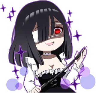😏 emoji ᯤ @MaximXStickers Telegram sticker 9 of 24