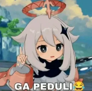 Sticker from Genshin Impact Meme @Ascv4_alen