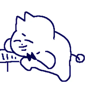Sticker from 领结猫Cat 2 更多贴纸在 @riridoafflinks