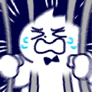 ⭐ emoji 领结猫 @Stickers_AChansp Telegram sticker 19 of 24