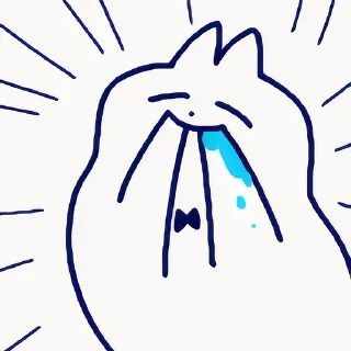 Sticker from 领结猫Cat 3 更多贴纸在 @riridoafflinks