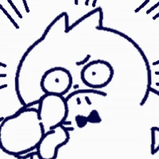 Sticker from 领结猫Cat 动态版 更多贴纸在 @riridoafflinks