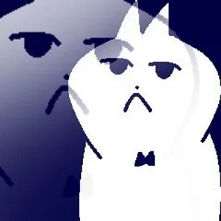 ⭐ emoji 领结猫 @Stickers_AChansp Telegram sticker 11 of 24